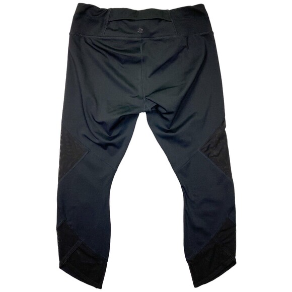 Athleta Aura Sonar Capri Crop Mesh Leggings - Picture 2 of 12